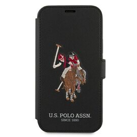 US Polo USFLBKP12MPUGFLBK iPhone 12/12 Pro 6,1" czarny/black book Polo Embroidery Collection | Techbox