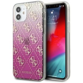 Guess GUHCP12SPCU4GGPI iPhone 12 mini 5.4" pink/pink hardcase 4G Gradient | Techbox