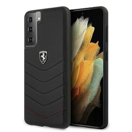 Ferrari FEHQUHCS21SBK S21 G991 czarny/black hardcase Off Track Quilted - Samsung Cases - Cases - Techbox