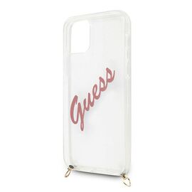 Guess GUHCP12SCRTVSPI iPhone 12 mini 5.4" pink/pink hardcase Script Vintage | Techbox