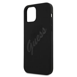 Guess GUHCP12SLSVSBK iPhone 12 mini 5.4" black/black hardcase Script Vintage | Techbox