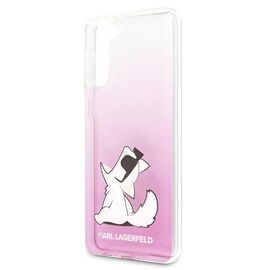 Karl Lagerfeld KLHCS21MCFNRCPI S21+ G996 hardcase r&Atilde;&sup3;&Aring;&frac14;owy/pink Choupette Fun - Samsung Cases - Cases - Techbox