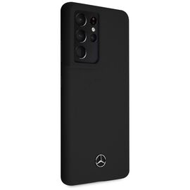 Mercedes MEHCS21LSILBK S21 Ultra G998 czarny/black hardcase Silicone Line | Techbox