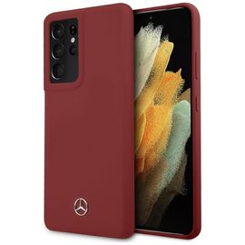 Mercedes MEHCS21LSILRE S21 Ultra G998 czerwony/red hardcase Silicone Line | Techbox