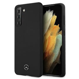 Mercedes MEHCS21SSILBK S21 G991 czarny/black hardcase Silicone Line | Techbox