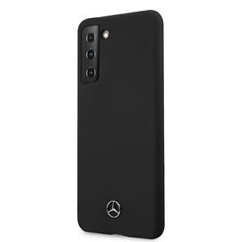 Mercedes MEHCS21SSILBK S21 G991 czarny/black hardcase Silicone Line | Techbox