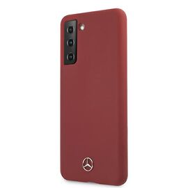 Mercedes MEHCS21SSILRE S21 G991 czerwony/red hardcase Silicone Line | Techbox