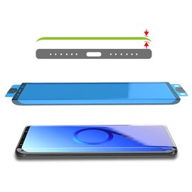 3D Edge Nano Flexi Glass Hybrid Full Screen Protector with frame for Xiaomi Mi 11 transparent - Xiaomi - Screen & Camera Protection - Techbox