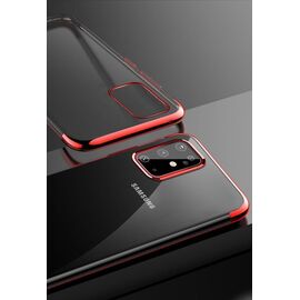 Clear Color Case Gel TPU Electroplating frame Cover for Samsung Galaxy A72 4G blue - Uncategorized Cases (2) - Cases - Techbox
