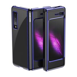Plating Case hard case Electroplating frame Cover for Samsung Galaxy Fold blue - Samsung Cases - Cases - Techbox