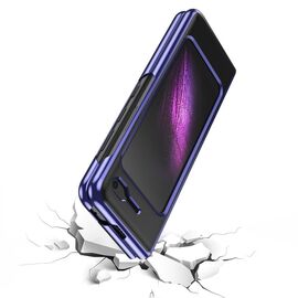 Plating Case hard case Electroplating frame Cover for Samsung Galaxy Fold blue - Samsung Cases - Cases - Techbox