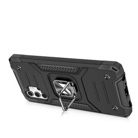 Wozinsky Ring Armor Case Kickstand Tough Rugged Cover for Samsung Galaxy A32 5G black | Techbox