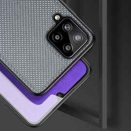 Dux Ducis Fino case covered with nylon material for Samsung Galaxy A22 4G gray | Techbox