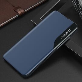Eco Leather View Case elegant bookcase type case with kickstand for Samsung Galaxy A22 4G blue - Samsung Cases - Cases - Techbox