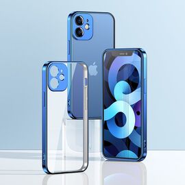 Joyroom New Beauty Series ultra thin case with electroplated frame for iPhone 12 Pro dark-blue (JR-BP743) | Techbox