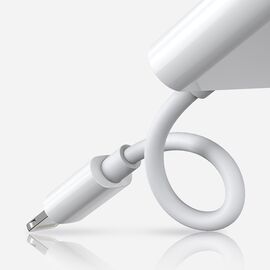 Joyroom S-Y104 headphone adapter Lightning - Lightning / mini jack 3.5mm - white | Techbox
