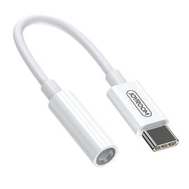 Joyroom SH-C1 headphone mini jack 3.5 mm (female) / USB-C (male) adapter - white | Techbox