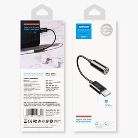 Joyroom SH-C1 headphone mini jack 3.5 mm (female) / USB-C (male) adapter - white | Techbox