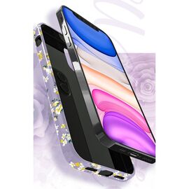 Kingxbar Blossom case decorated with original Swarovski crystals iPhone 12 mini multicolour (Lily) | Techbox