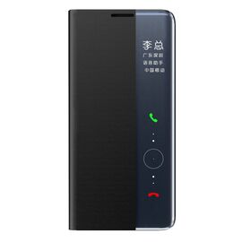 Sleep Case Bookcase Type Case with Smart Window for Samsung Galaxy A22 4G black | Techbox