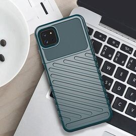Thunder Case Flexible Tough Rugged Cover TPU Case for Samsung Galaxy A22 5G blue | Techbox