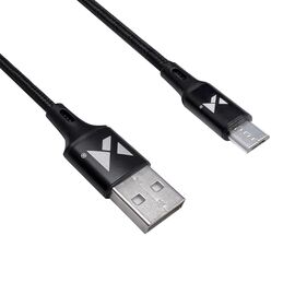 Wozinsky cable USB - microUSB 2,4A 1m black (WUC-M1B) - Cables & Adapters - Cables & Accessories - Techbox
