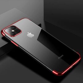 Clear Color Case Gel TPU Electroplating frame Cover for Samsung Galaxy A22 4G black - Samsung Cases - Cases - Techbox