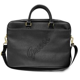 Guess Saffiano Script bag for a 16" laptop - black | Techbox