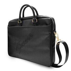 Guess Saffiano Script bag for a 16" laptop - black | Techbox