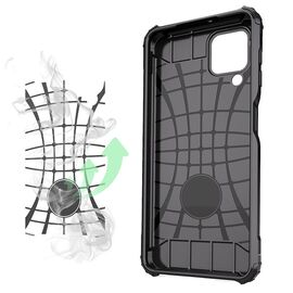 Hybrid Armor Case Tough Rugged Cover for Samsung Galaxy A22 4G golden | Techbox