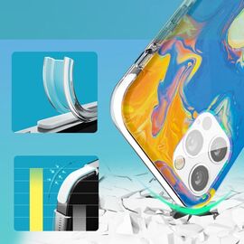 Kingxbar Watercolor Series color case for iPhone 12 Pro Max yellowblue | Techbox