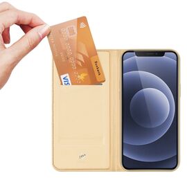 Dux Ducis Skin Pro Bookcase type case for iPhone 13 mini golden | Techbox