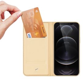Dux Ducis Skin Pro Bookcase type case for iPhone 13 Pro golden | Techbox