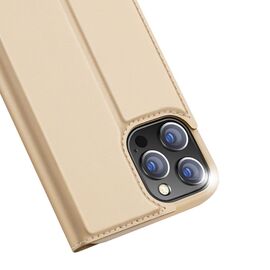Dux Ducis Skin Pro Bookcase type case for iPhone 13 Pro golden | Techbox