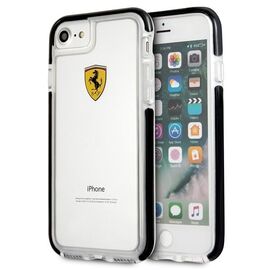 Ferrari Hardcase FEGLHCP7BK iPhone 7/8 SE2020 Shockproof transparent black - Apple Cases - Cases - Techbox