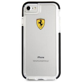 Ferrari Hardcase FEGLHCP7BK iPhone 7/8 SE2020 Shockproof transparent black - Apple Cases - Cases - Techbox