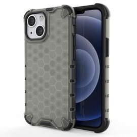 Honeycomb Case armor cover with TPU Bumper for iPhone 13 mini black | Techbox
