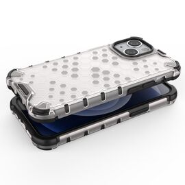 Honeycomb Case armor cover with TPU Bumper for iPhone 13 mini black | Techbox