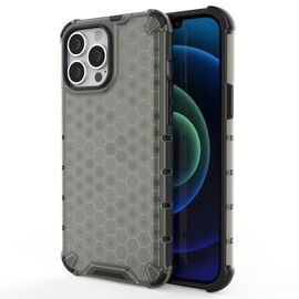 Honeycomb Case armor cover with TPU Bumper for iPhone 13 Pro Max black | Techbox