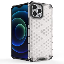Honeycomb Case armor cover with TPU Bumper for iPhone 13 Pro Max black | Techbox
