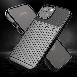 Thunder Case Flexible Tough Rugged Cover TPU Case for iPhone 13 mini black | Techbox