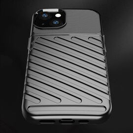 Thunder Case Flexible Tough Rugged Cover TPU Case for iPhone 13 mini black | Techbox