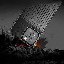 Thunder Case Flexible Tough Rugged Cover TPU Case for iPhone 13 Pro Max black | Techbox