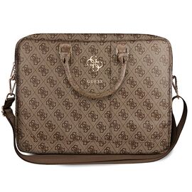 Guess 4G Big Logo bag for a 16'' laptop - brown | Techbox