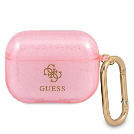 Guess GUAPUCG4GP AirPods Pro cover pink / pink Glitter Collection - Smartphone Accessories - Cables & Accessories - Techbox