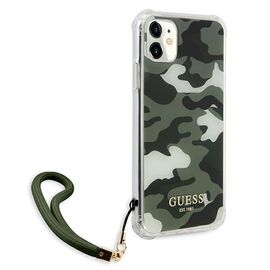 Guess GUHCN61KSARKA iPhone 11 6.1" / Xr green/khaki hardcase Camo Collection | Techbox