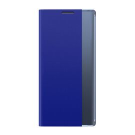 Sleep Case Bookcase Type Case with Smart Window for iPhone 13 mini blue | Techbox