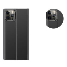 Sleep Case Bookcase Type Case with Smart Window for iPhone 13 Pro black - Apple Cases - Cases - Techbox
