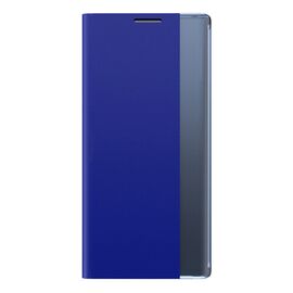 Sleep Case Bookcase Type Case with Smart Window for iPhone 13 Pro Max blue | Techbox