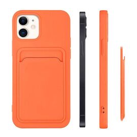 Card Case Silicone Wallet Wallet With Card Slot Documents For Xiaomi Redmi 10X 4G / Xiaomi Redmi Note 9 White | Techbox